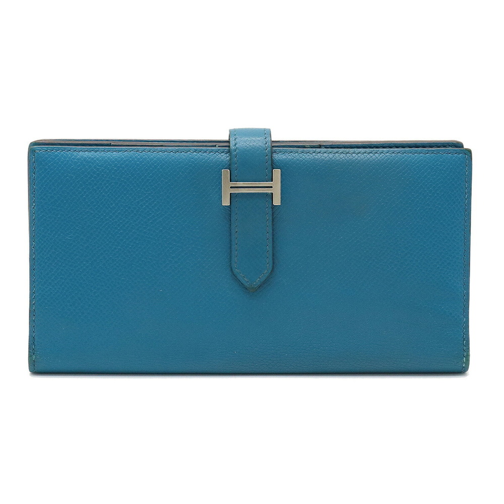 Hermes Blue Wallet
